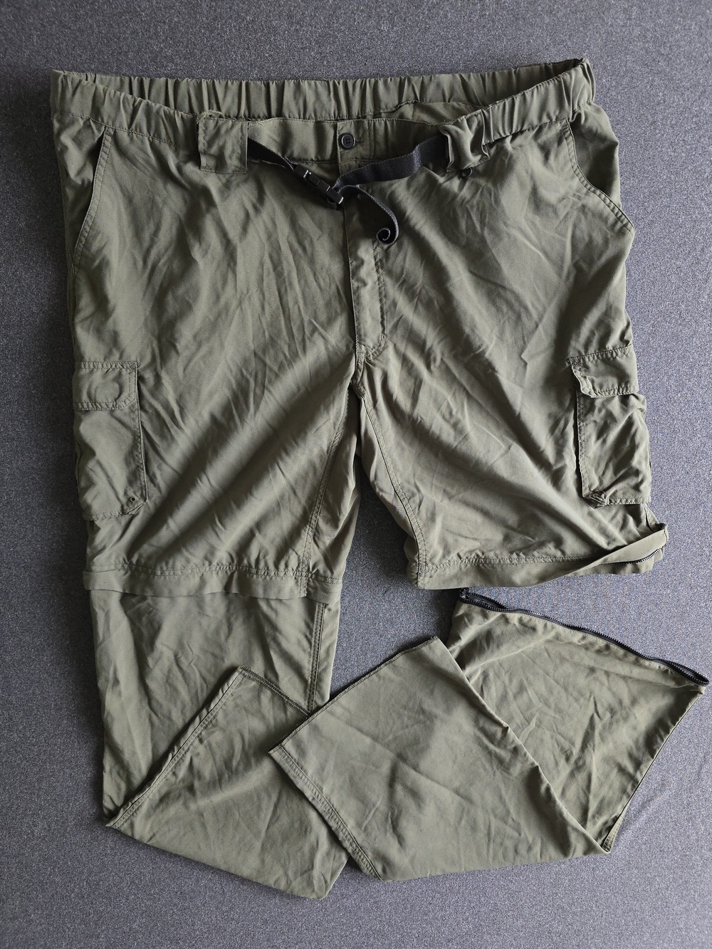 Boy Scouts of America Switchback Convertible Cargo Pants XXL Classic Fit w/ Belt